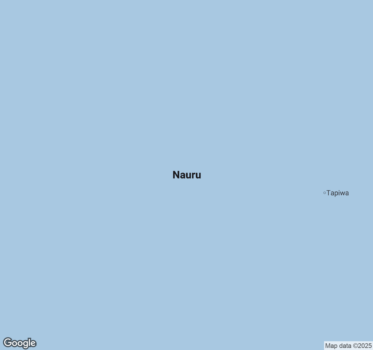 Map of Nauru